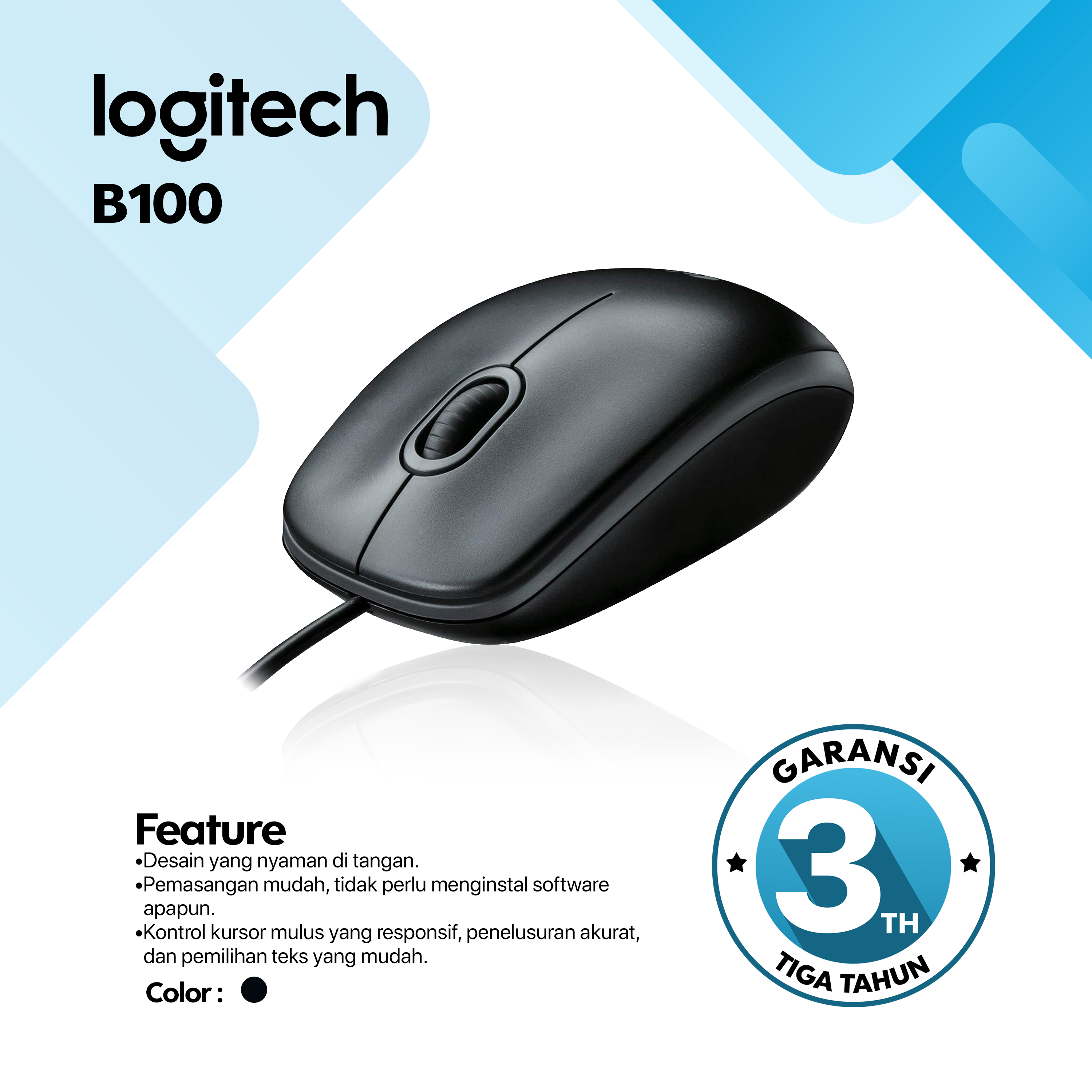 mouse-logitech-b100